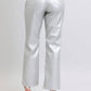 Judy Blue - High Waisted Tummy Control Faux Leather Straight Leg Pants