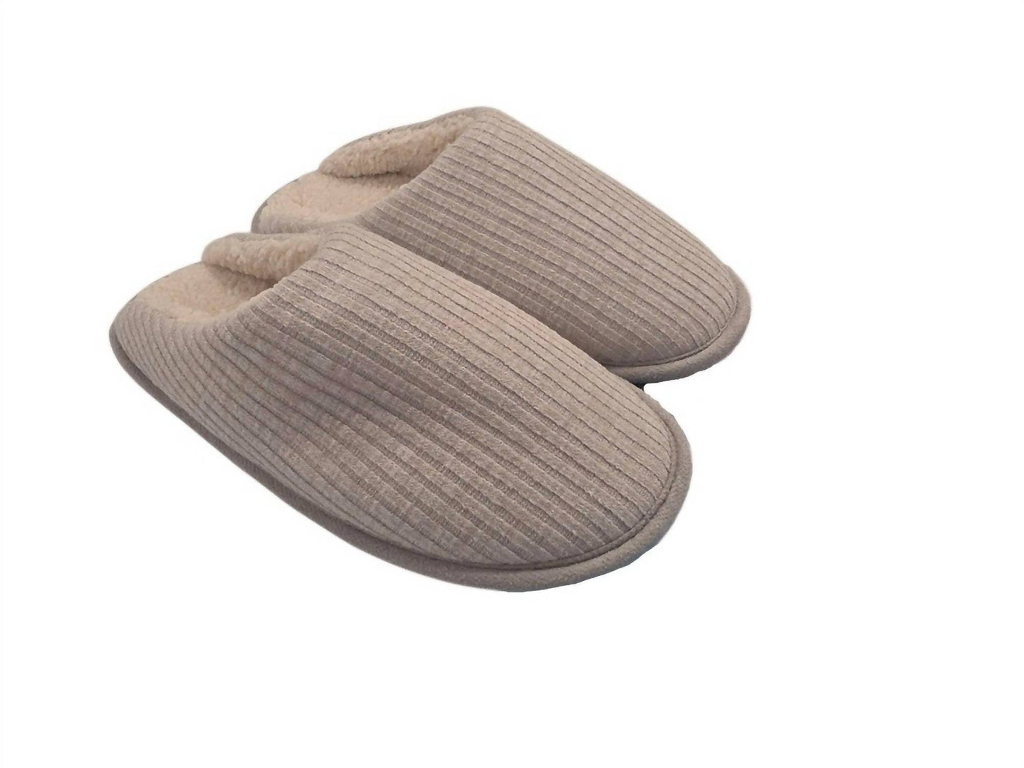 Isotoner - Women's Fine Guage Rib Knit Scuff Slippers