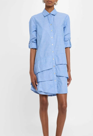 Finley - Women's Jenna Chambray Stripe Dress