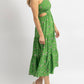 Sundayup - ONE SHOULDER HOLLOW MIDI DRESS