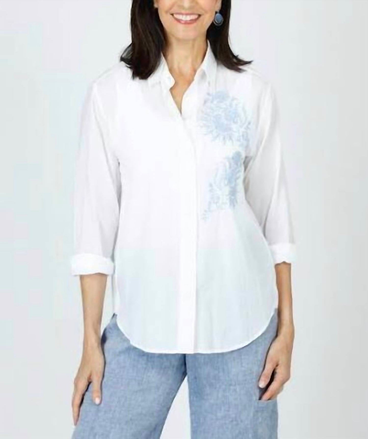 Elliott Lauren - Embroidered Me Blouse