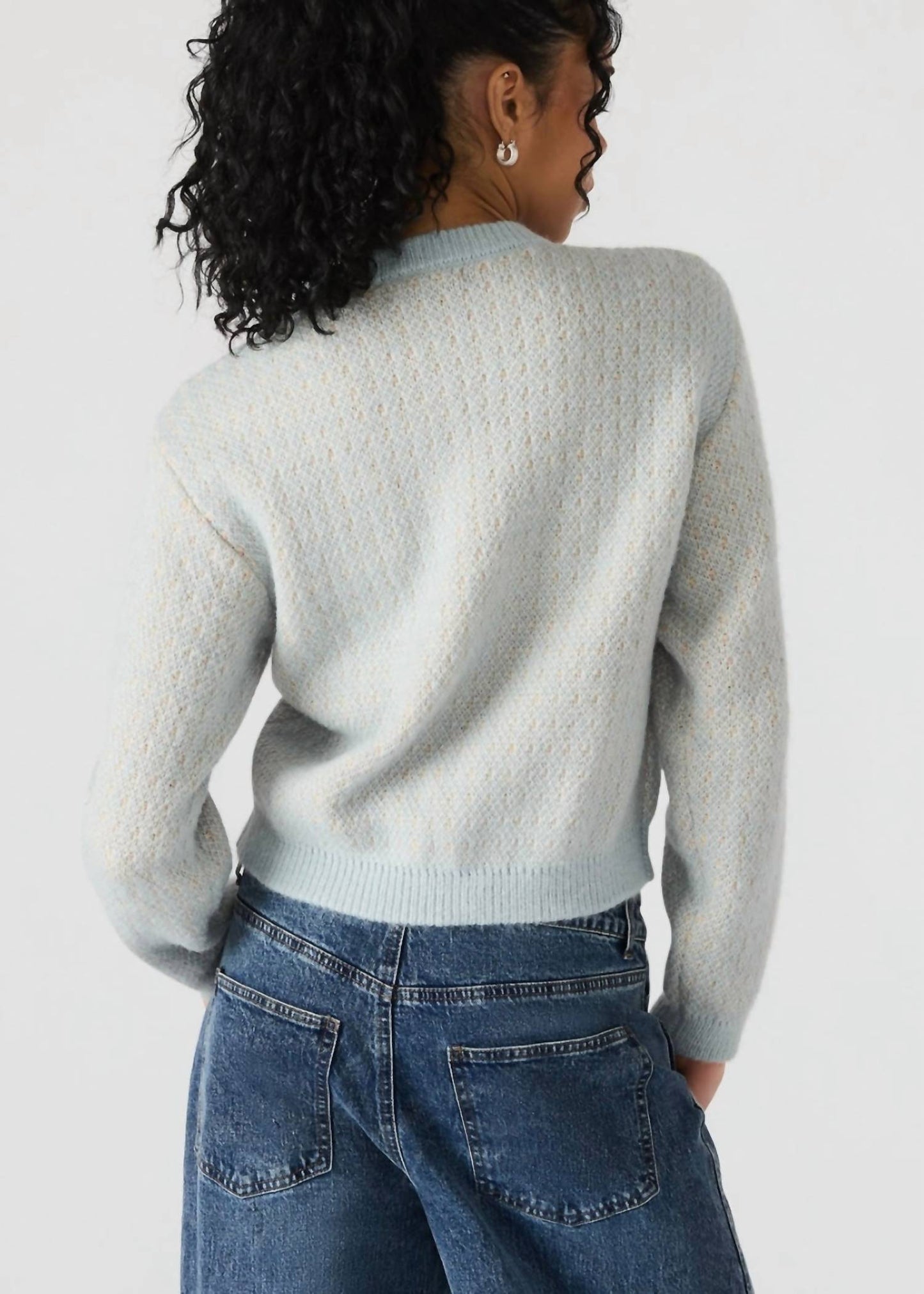 Steve Madden - Jena Long Sleeve Sweater Jacket