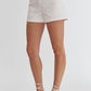 Entro - High Waisted Denim Shorts