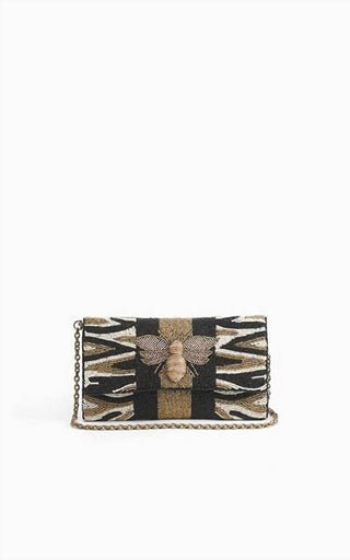 America & Beyond - Women's Bee Glam Clutch Bag