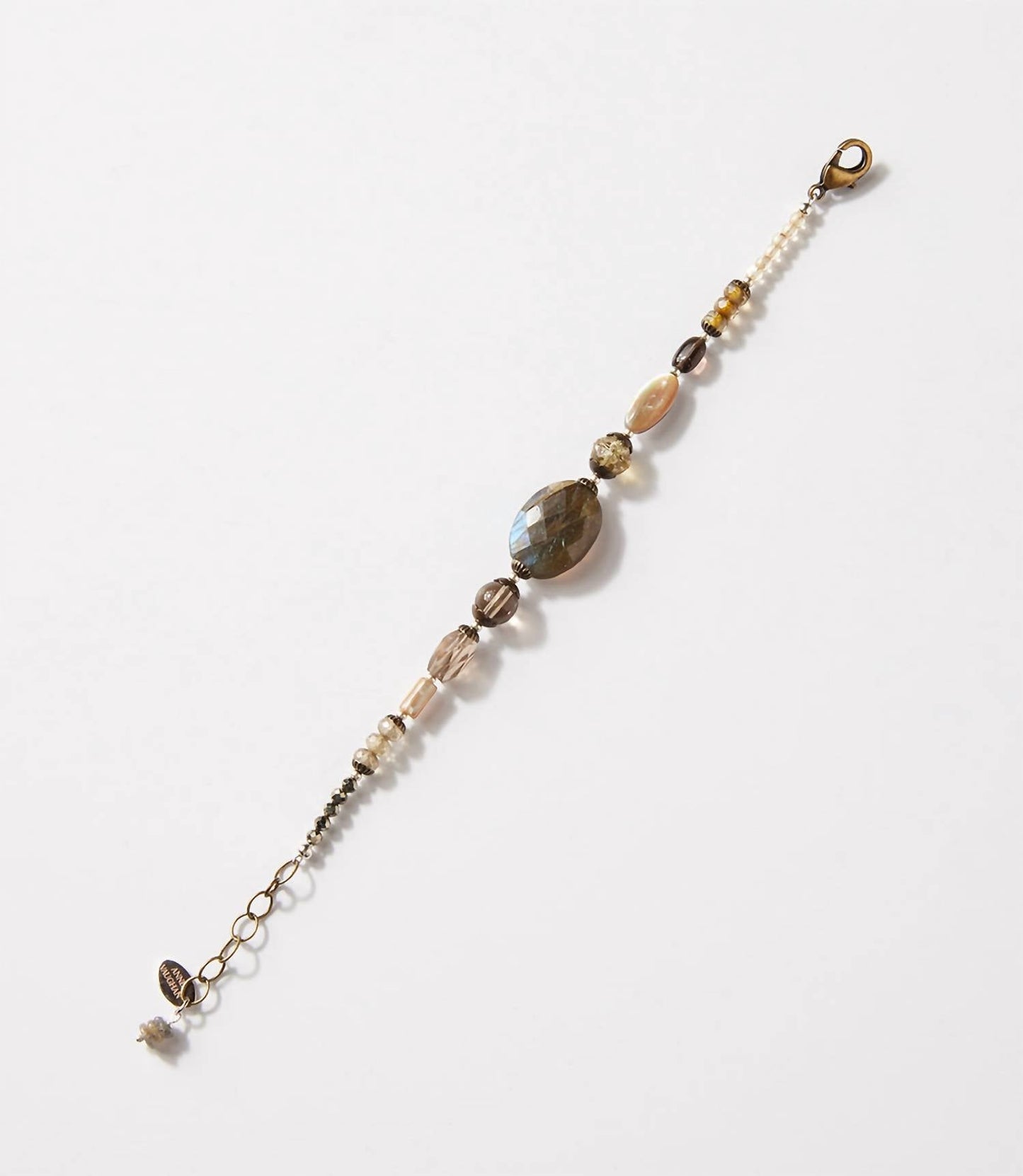 Anne Vaughan - Women's Labradorite Beaded Bracelet