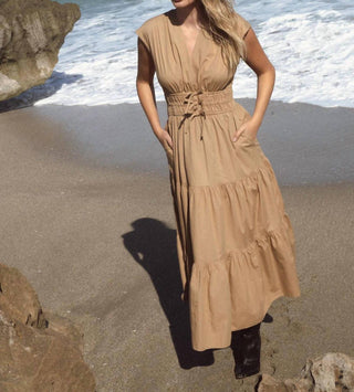 Elan - Cap Sleeve Dress