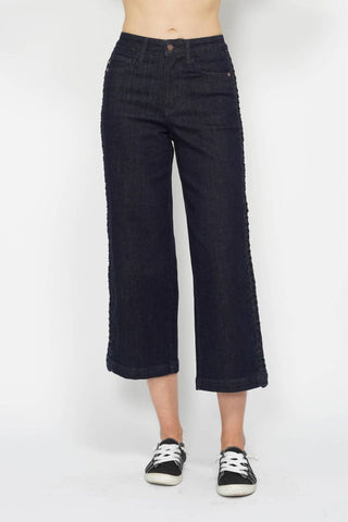 Judy Blue - High Waist Side Braid Detail Jeans