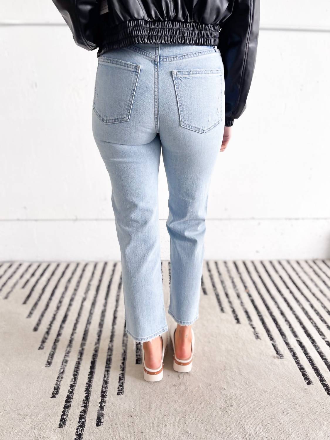 Pistola - Lorelei High Rise Straight Jeans