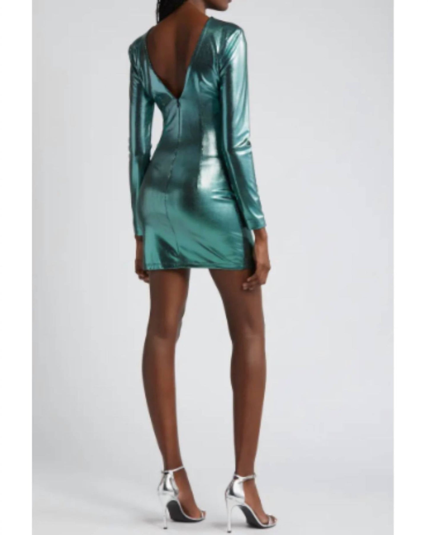 Dress The Population - Lolita Long Sleeve Minidress
