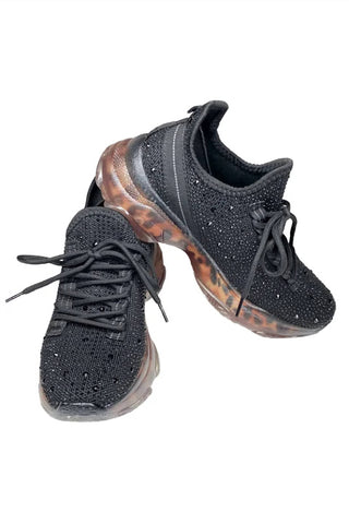 Very G - Women's Hella Rhinestone Sneakers