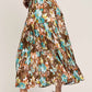 Current Air - Luella Pleated Midi Skirt