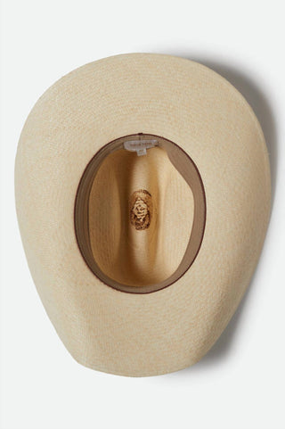 Brixton - Unisex Laredo Panama Straw Cowboy Hat
