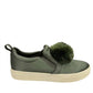 Tory Burch - Women's Daphne Pom Pom Satin Luxe Platform Sneakers