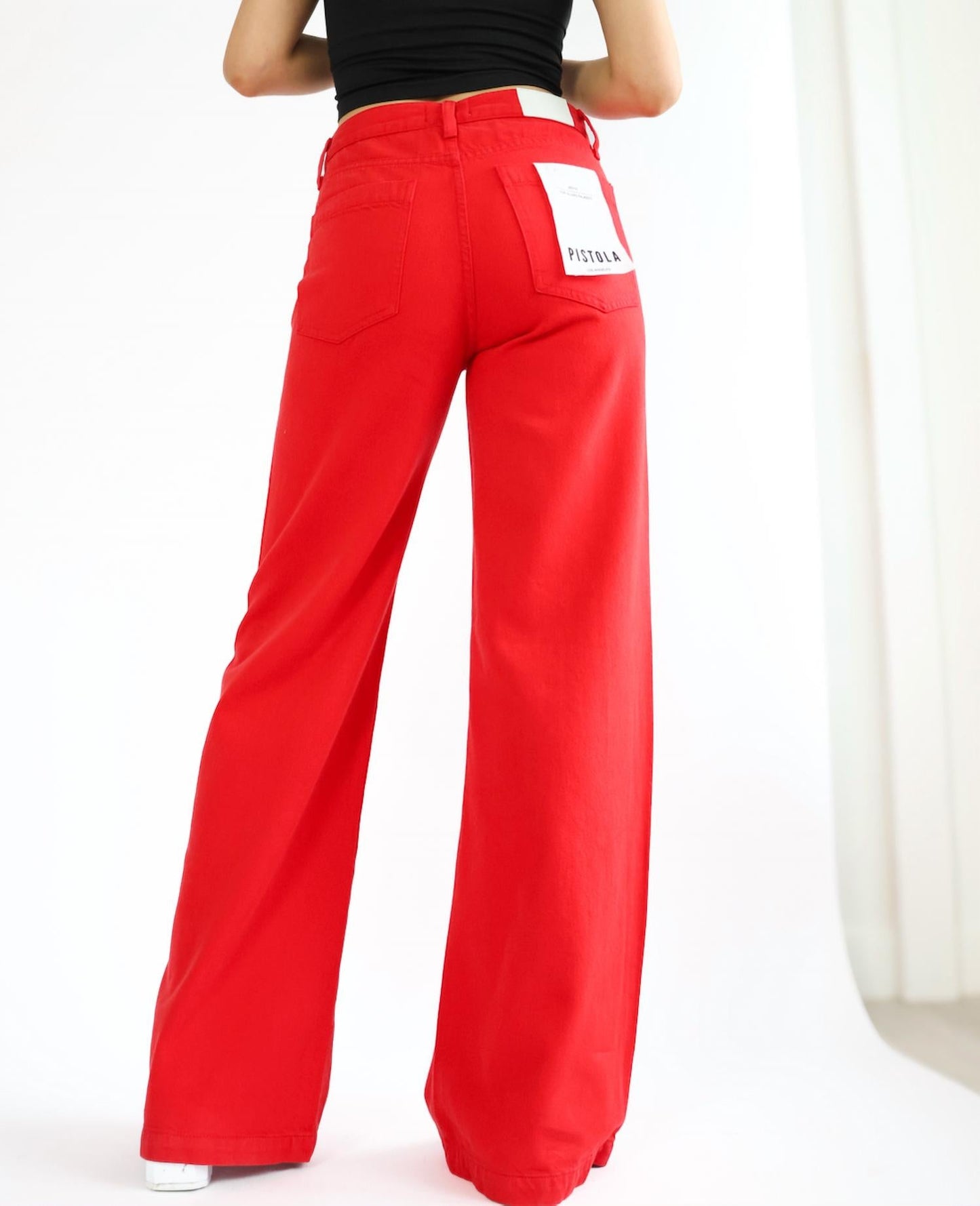 Pistola - Jadyn Low Slung Palazzo Jean
