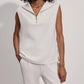Varley - Magnolia Half-zip Tank