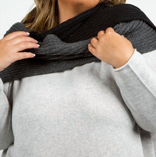 Echo - Ribbed Textured Scarf