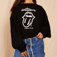 People Of Leisure - Rolling Stones London Raglan Sweatshirt