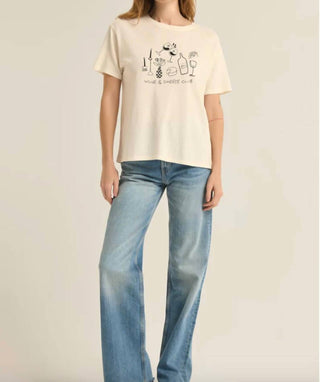 Z Supply - Wine And Cheese Pacific Tee