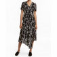 H&M - Layered Floral Print Chiffon Dress