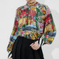 Alice + Olivia - Women's Gertrude Tie Blouse