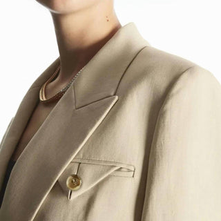 Cos - Double Breasted Cropped Blazer