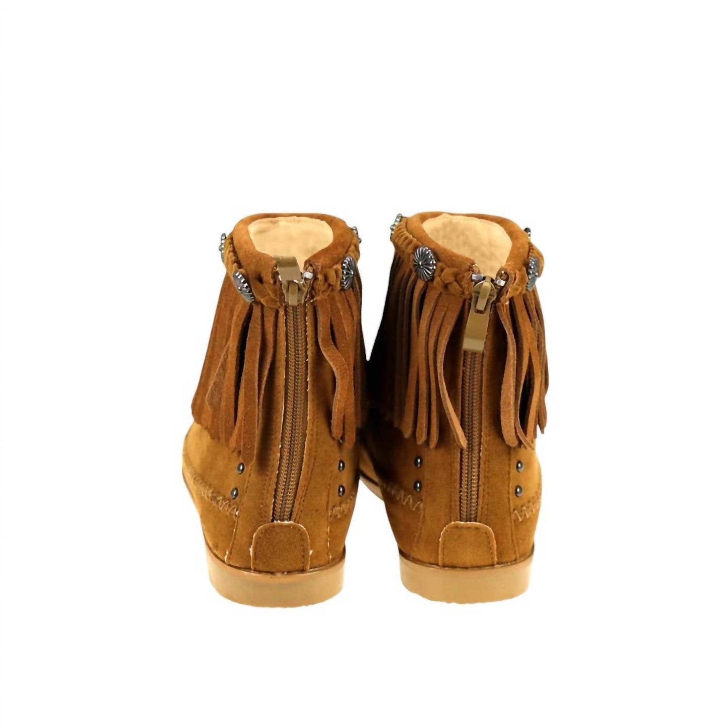 Montana West - Women's Fringe Booties