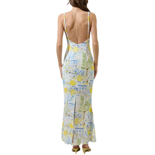 Sugarlips - Bart Town Mizie Open Back Maxi Dress