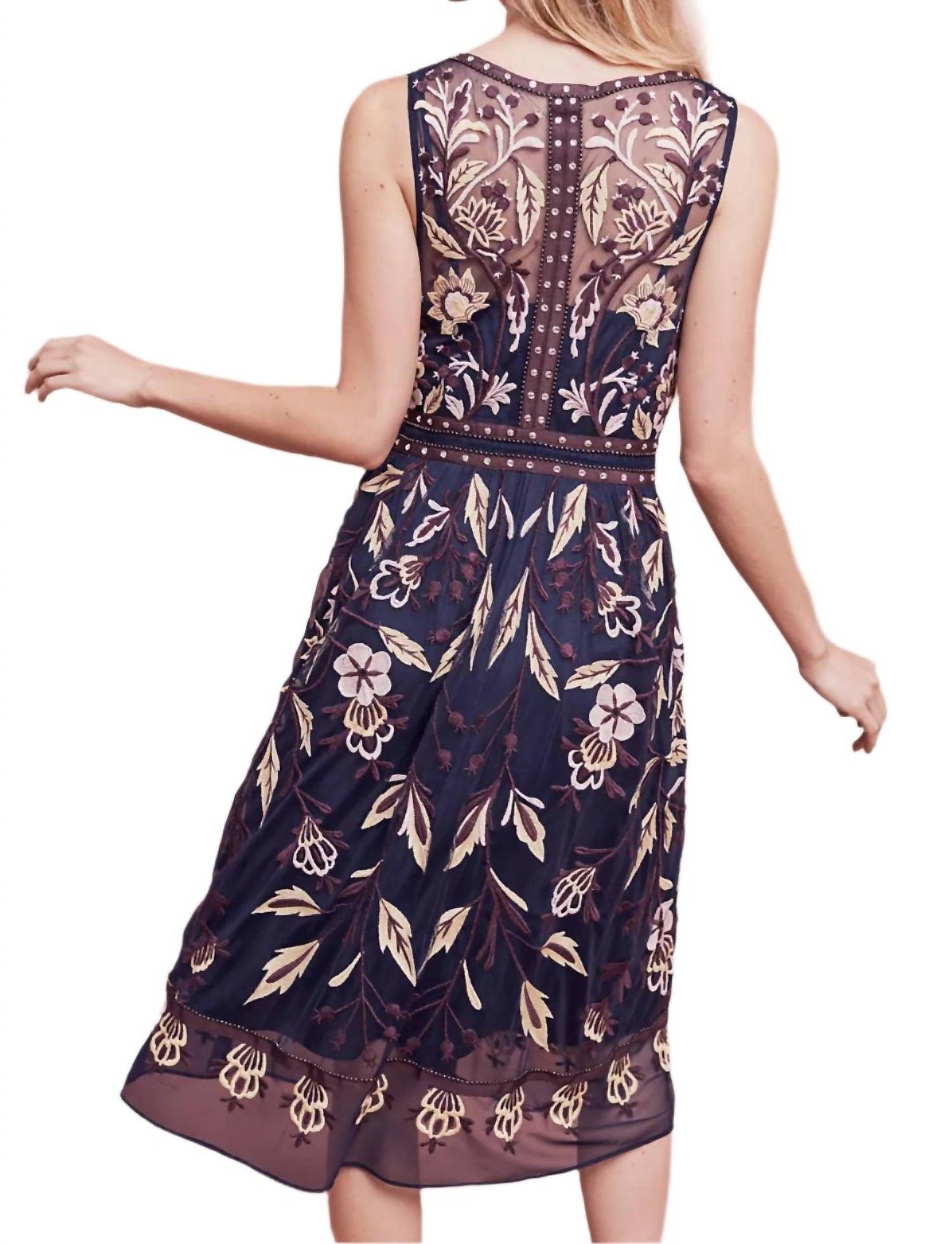 By Anthropologie - Embroidered Alicante Dress
