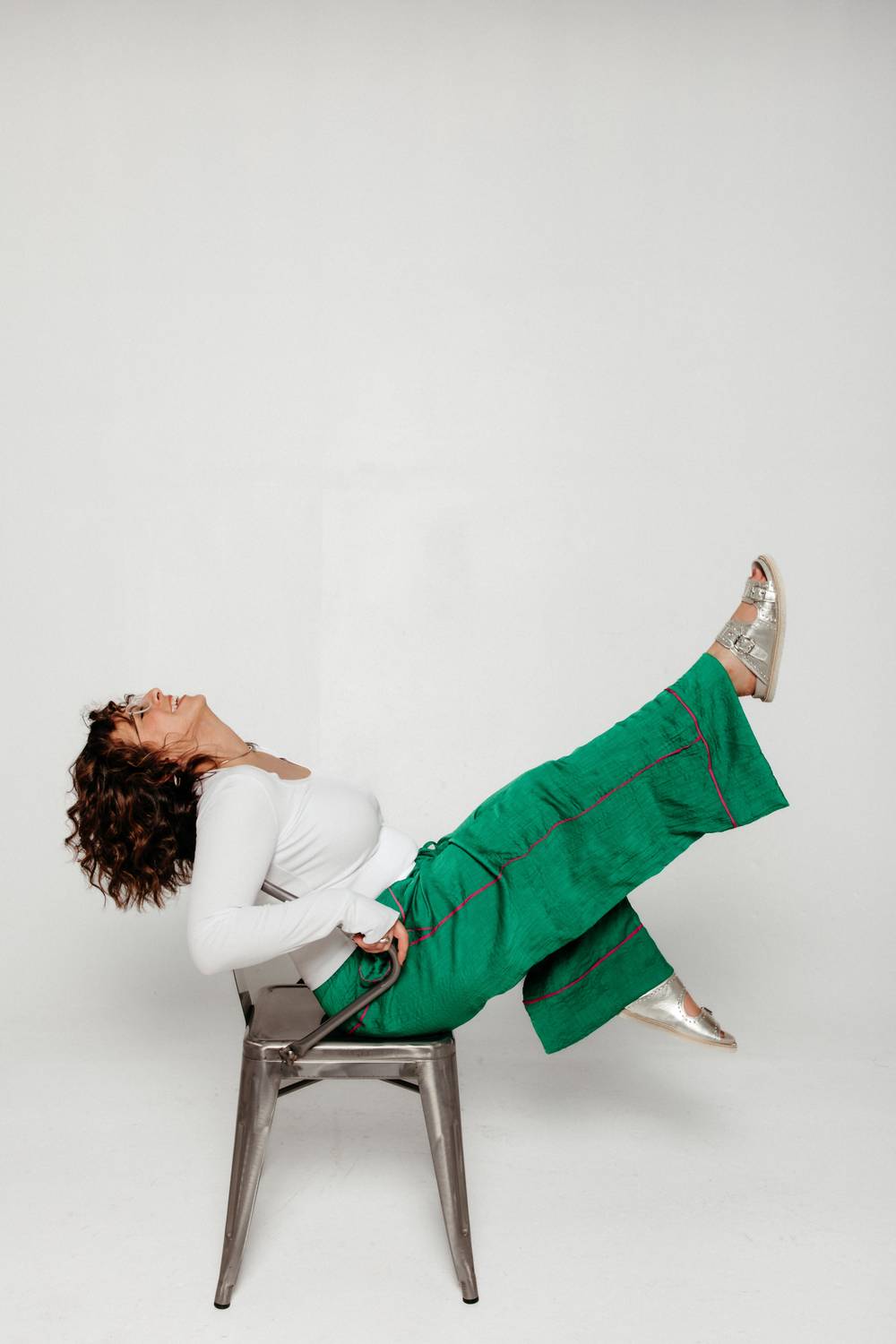 Mila Los Angeles - Rib Crop Crewneck Top