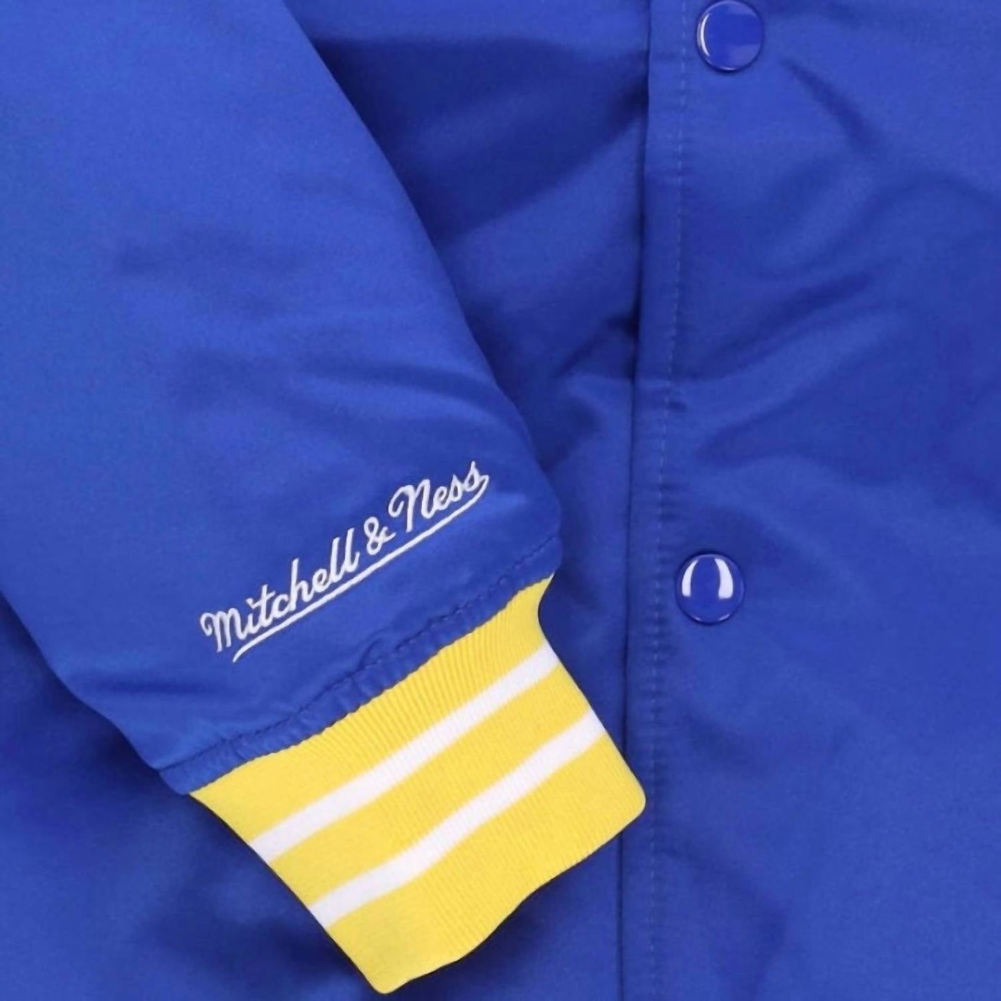 Mitchell & Ness - Men's Nba Golden State Warriors Heavyweight Jacket