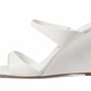 42 Gold - Women's Omira Squared Toe Wedge Heels