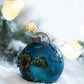 Christmas Ball Ornaments Glass Decorative Hanging Balls Light Blue