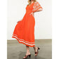Thml - Embroidered Flutter Sleeve Dress