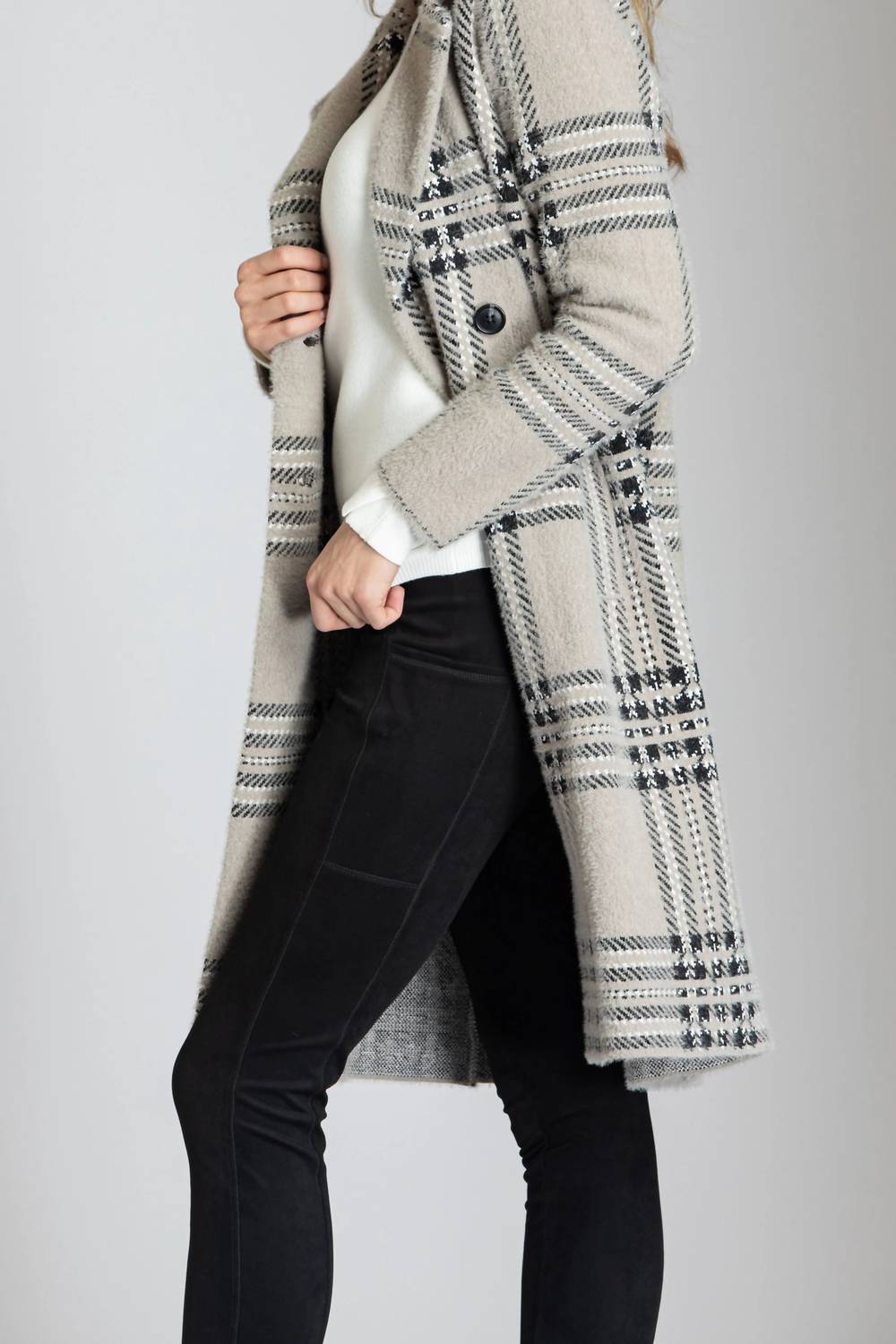 Apny - Sleek Suedette Leggings