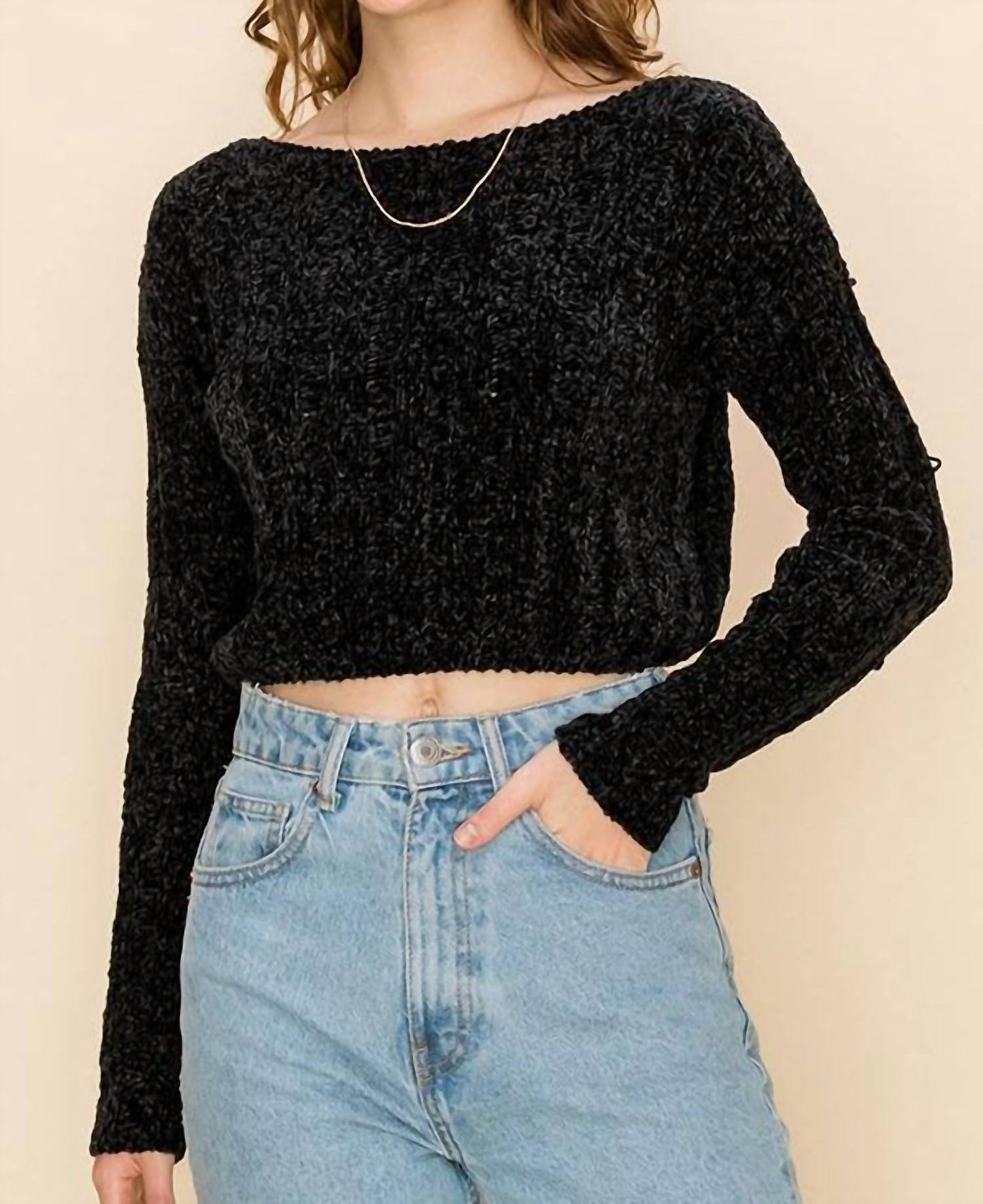 124 Voltaire - Crop It Sweater