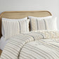 Full/Queen Cotton Printed Duvet Cover Set with Chenille