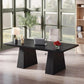 Executive Desk, Workstation With Double Pedestal For Home Office