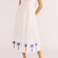 Minkpink - Isadora Embroidered Midi Dress