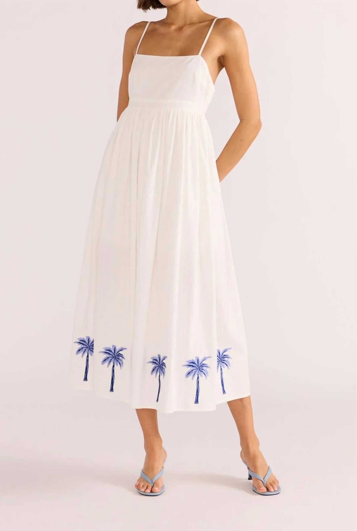 Minkpink - Isadora Embroidered Midi Dress