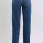 Judy Blue - Mid Rise Wide Leg Jeans