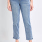 Ymi - Women's Vintage High Rise Slim Straight Jeans
