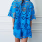 Ciebon - Malea Embroidered Lace Shirt