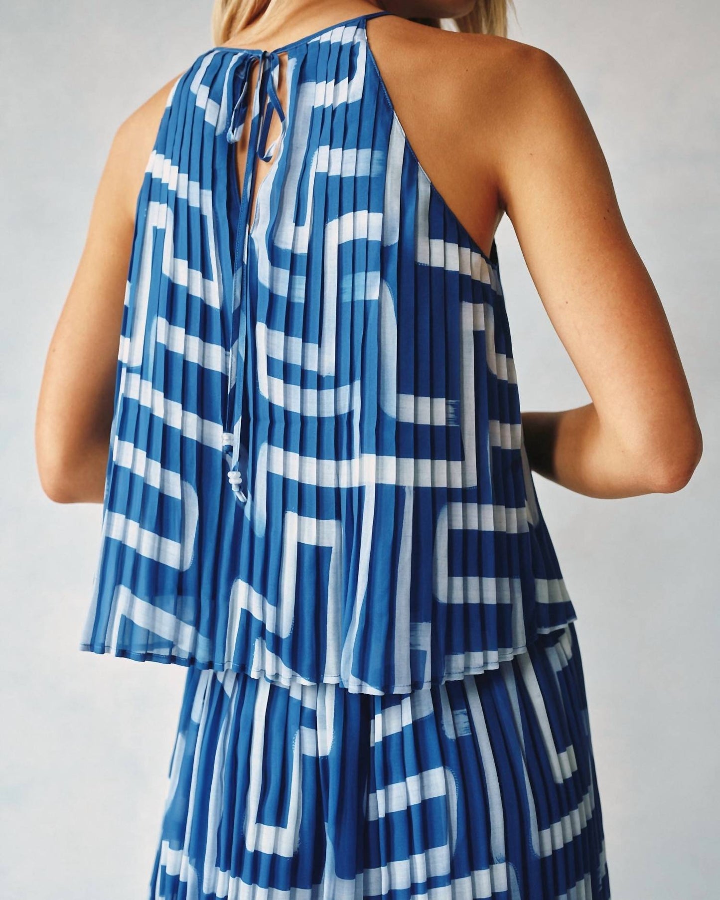 Bella Dahl - Pleated Halter Top