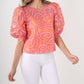 Emily Mccarthy - Bella Puff Sleeve Top
