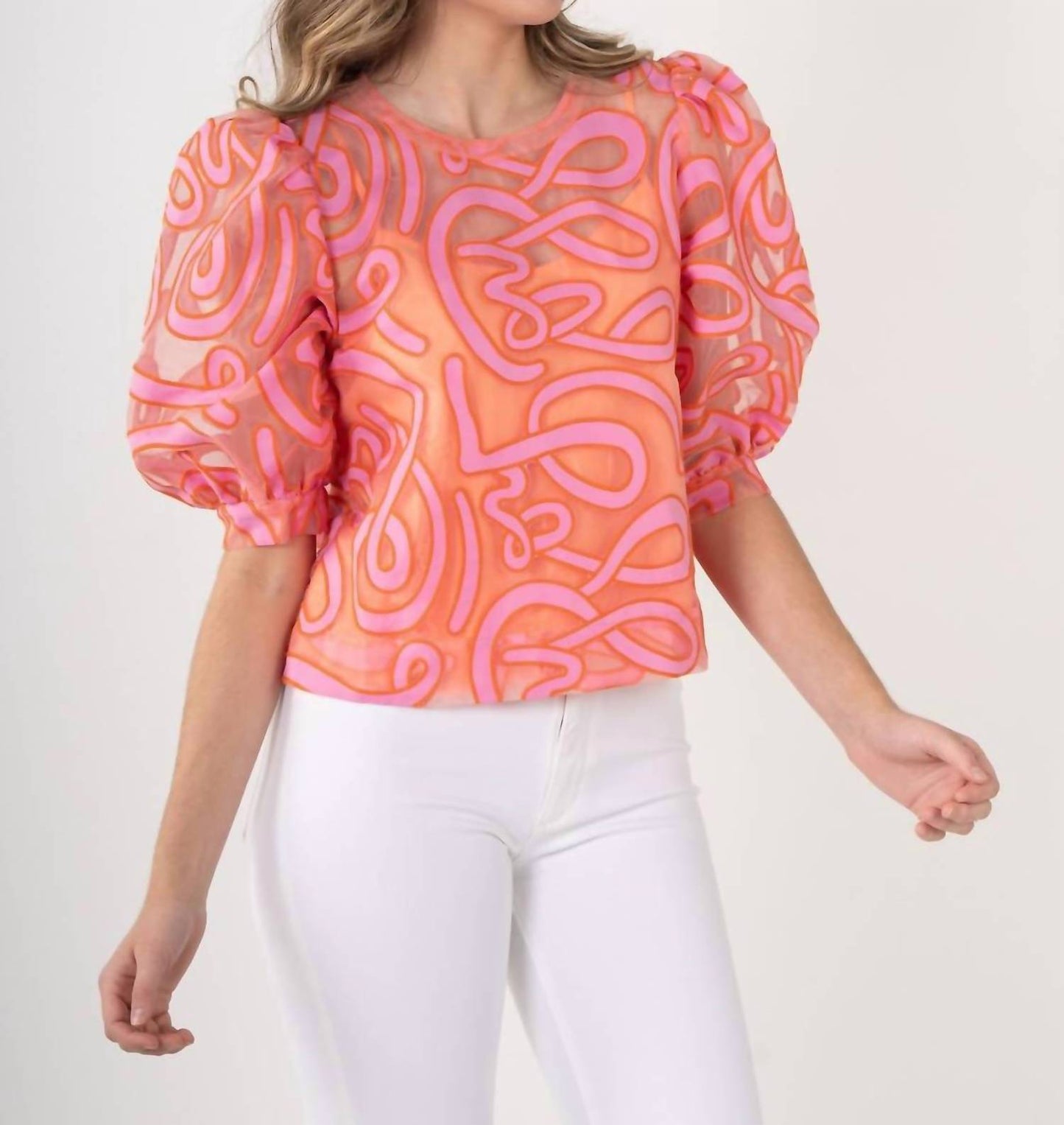Emily Mccarthy - Bella Puff Sleeve Top