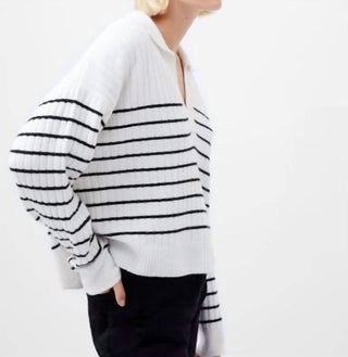 French Connection - Vhari Collar Stripe Jumper