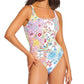 Johnny Was - REVERSE PIQUE TANK ONE PIECE