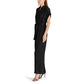 Steve Madden - Tori Tie Waist Wide Leg Satin Jumpsuit
