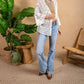 Paparazzi - Crochet Mesh Kimono Cardigan