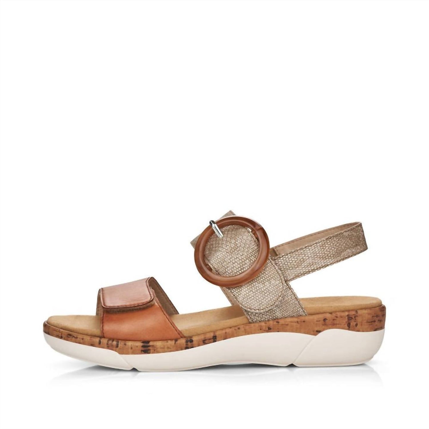 Remonte - Women's 2 Band Sling Sandals